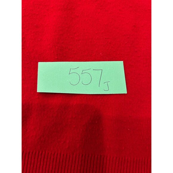 Bobbie Brooks Red Acrylic Crewneck Sweater Womens Sz Medium - Picture 8 of 9